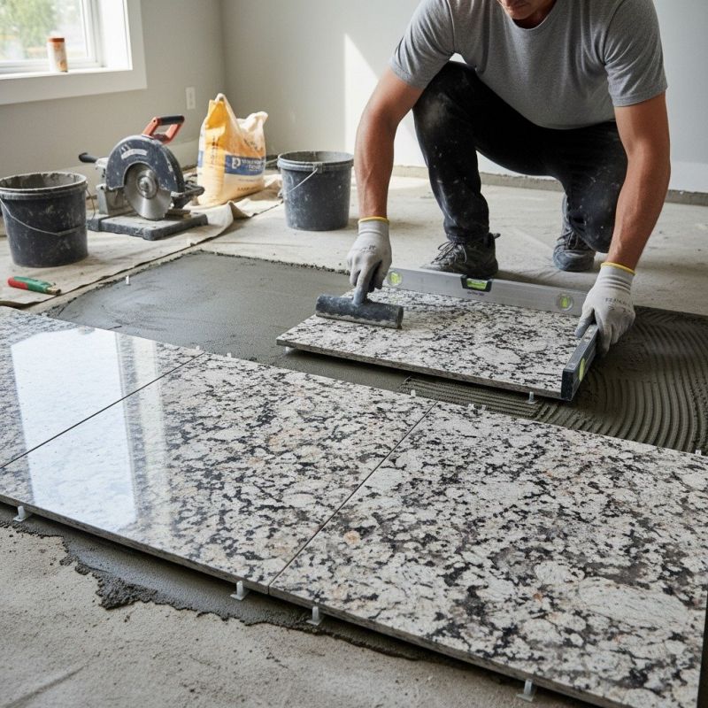 Bathroom Granite Installation in Wilmington, NC