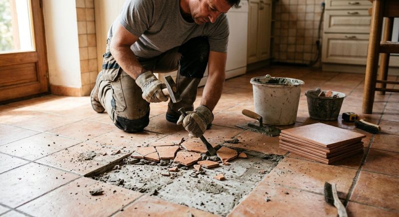 Broken Tile Replacement